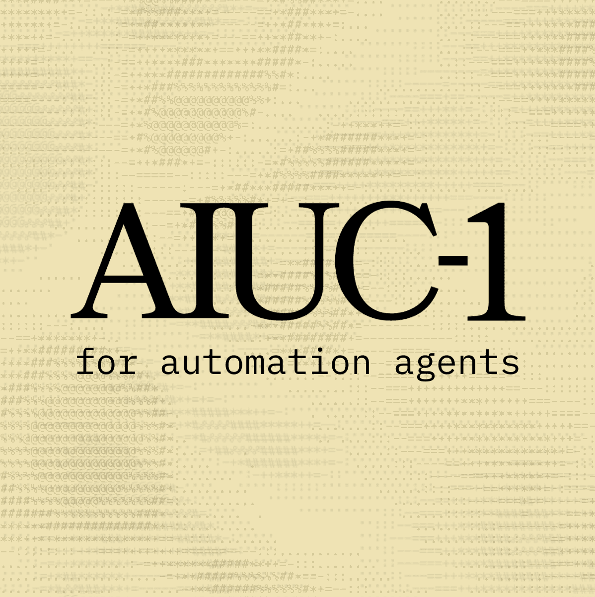 AIUC-1 for automation agents